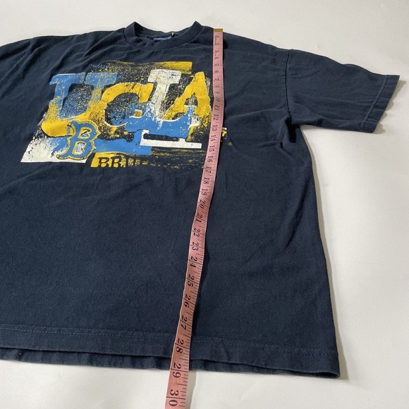 Vintage CHAMPS T Shirt UCLA BRUINS Men's Large Blue Graphic Tee Y2K - Picture 3 of 8